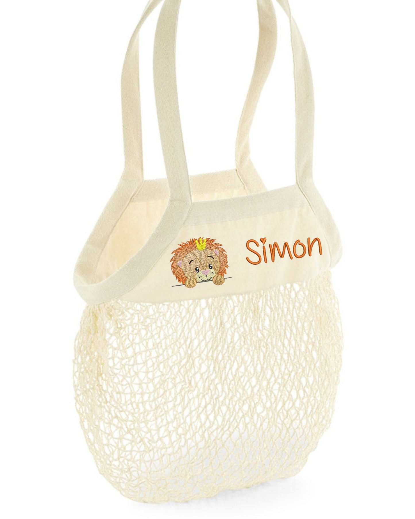 Netztasche Sankasten personalisiert