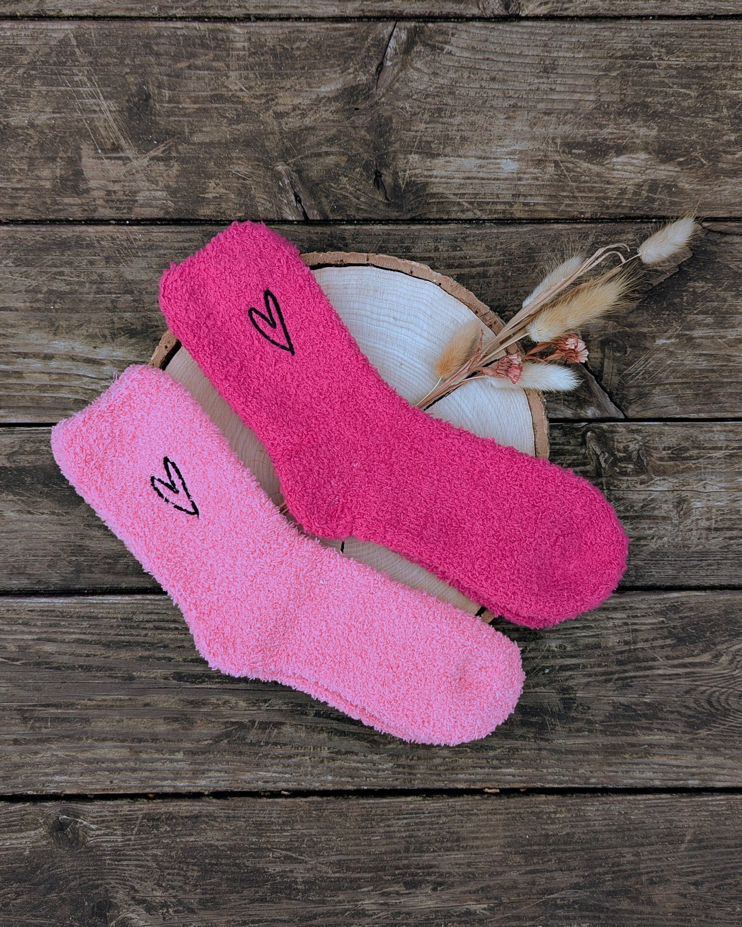 Kuschelsocken Cozy Socks bestickt individuell personalisiert