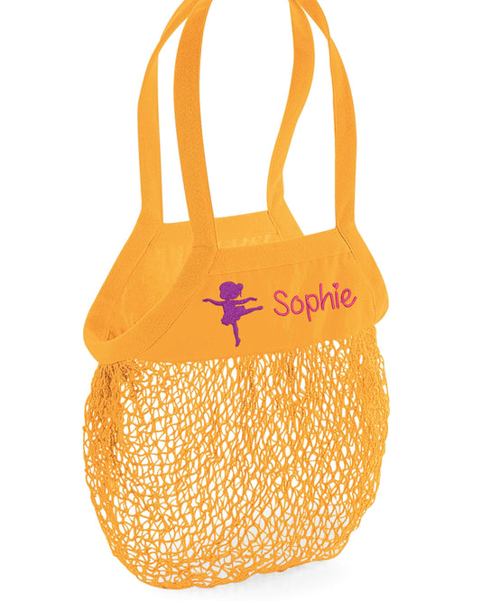 Netztasche Ballerina Tänzerin Prinzessin