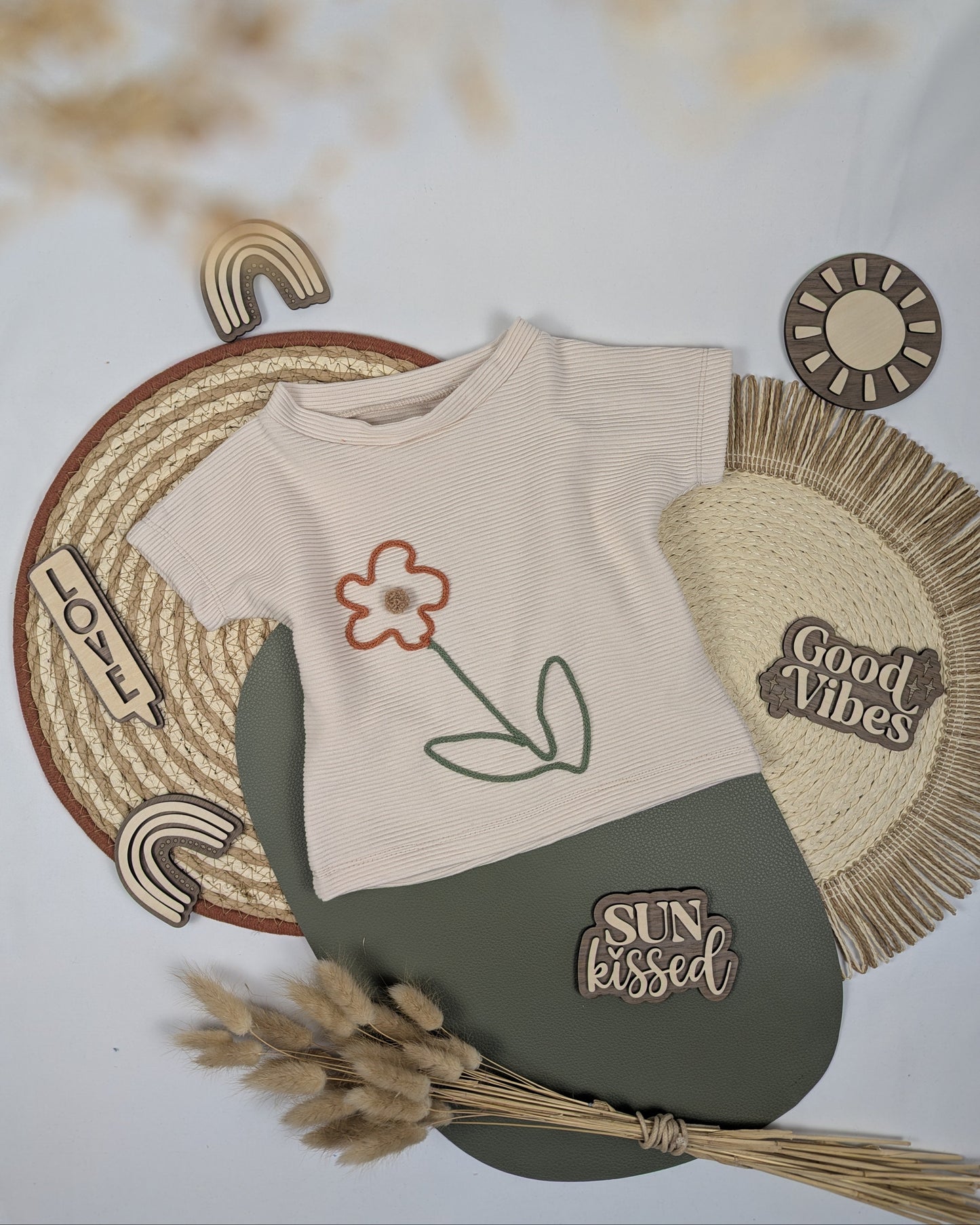 Sofortkauf Blume Kordel Frühlingsoutfit