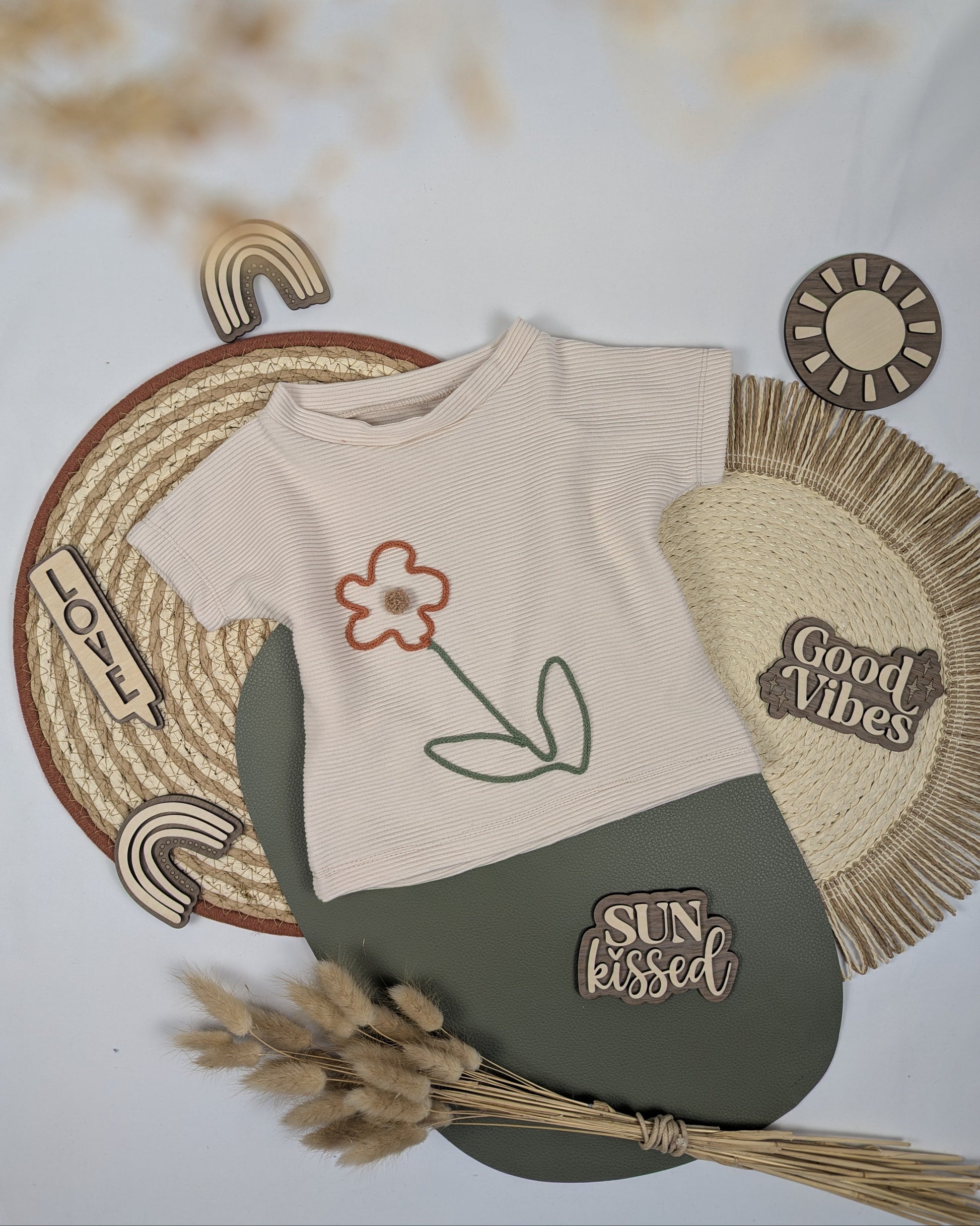 Sofortkauf Blume Kordel Frühlingsoutfit