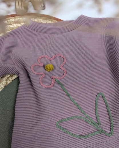 Kordelmotiv Sofortkauf Blume Frühlingsoutfit